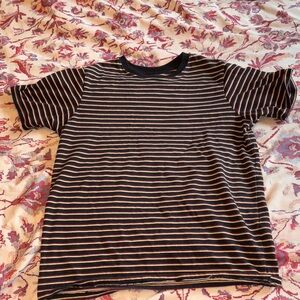 Vintage style Striped Black and Tan baby T-Shirt